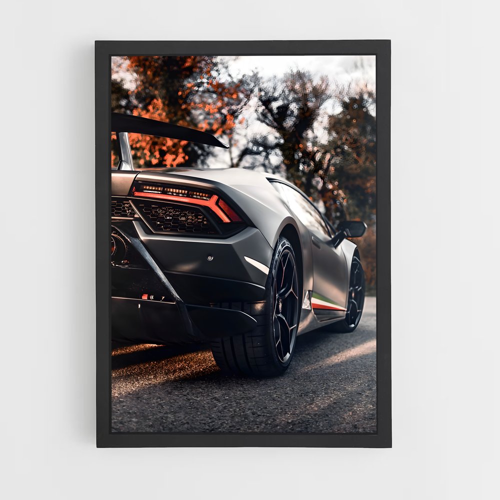 Poster Huracan de performante – affiche Lamborghini (vue 2)